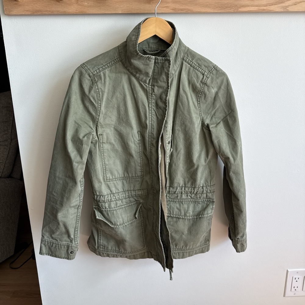 Madewell Olive Utility Jacket